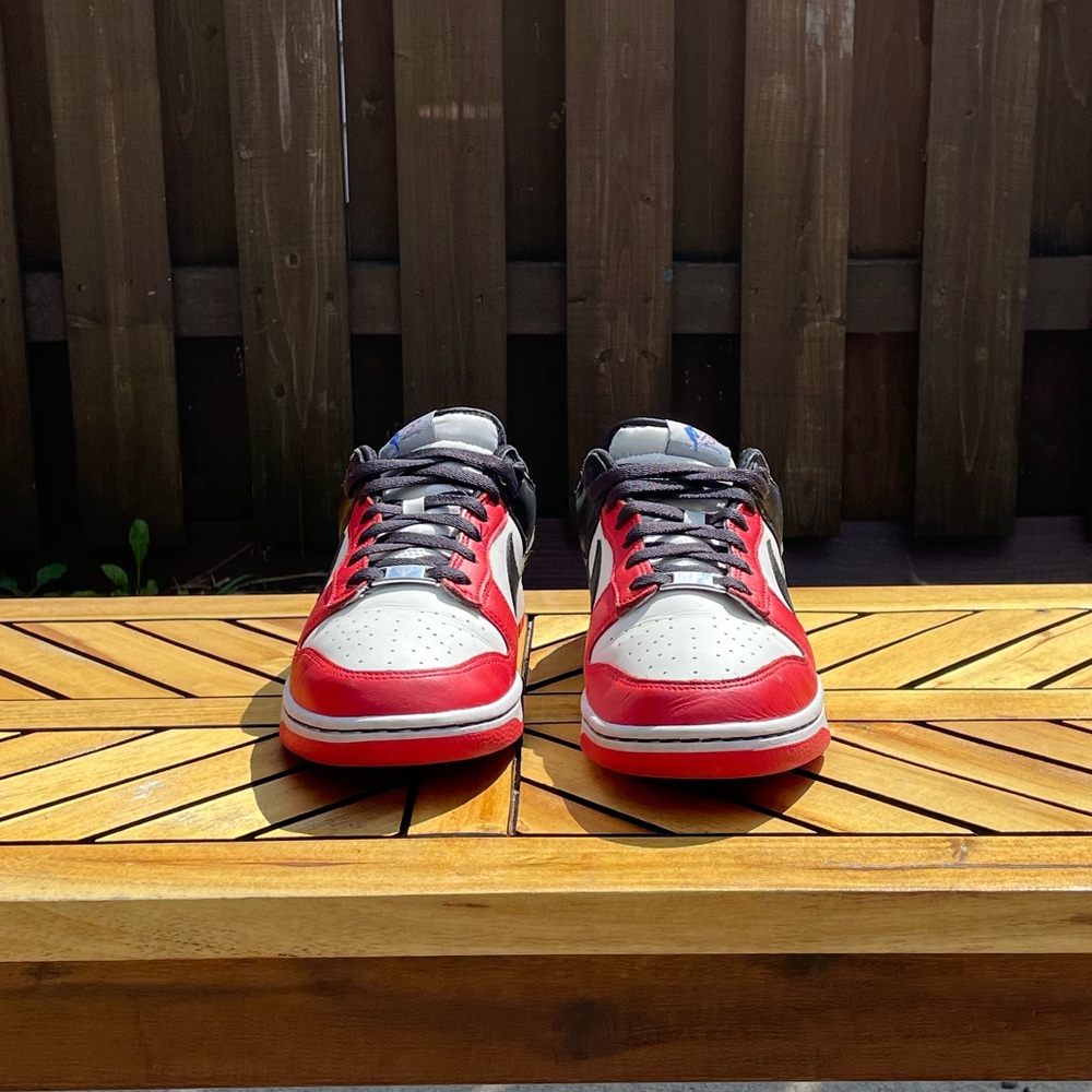 Nike Dunk Low EMB 75th anniversary bulls shoes size 10 men’s - Picture 2 of 14